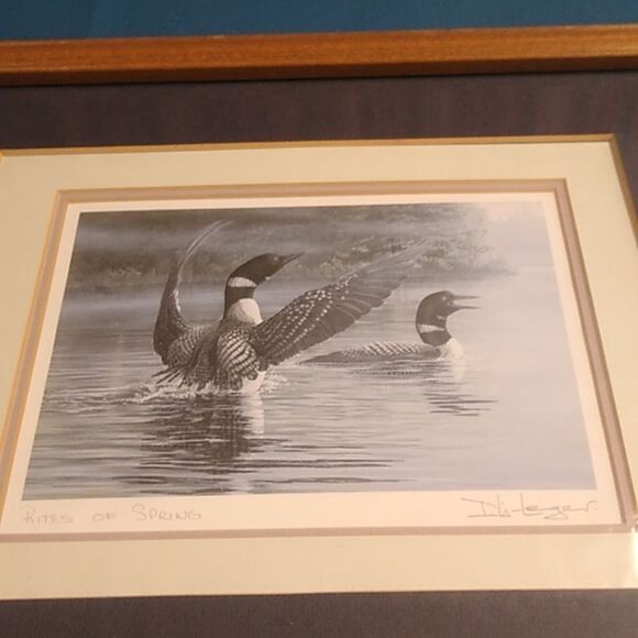 Rites of Spring by Don Li-Leger Framed Art Print Triple Matte Loons Singed - Picture 2 of 10